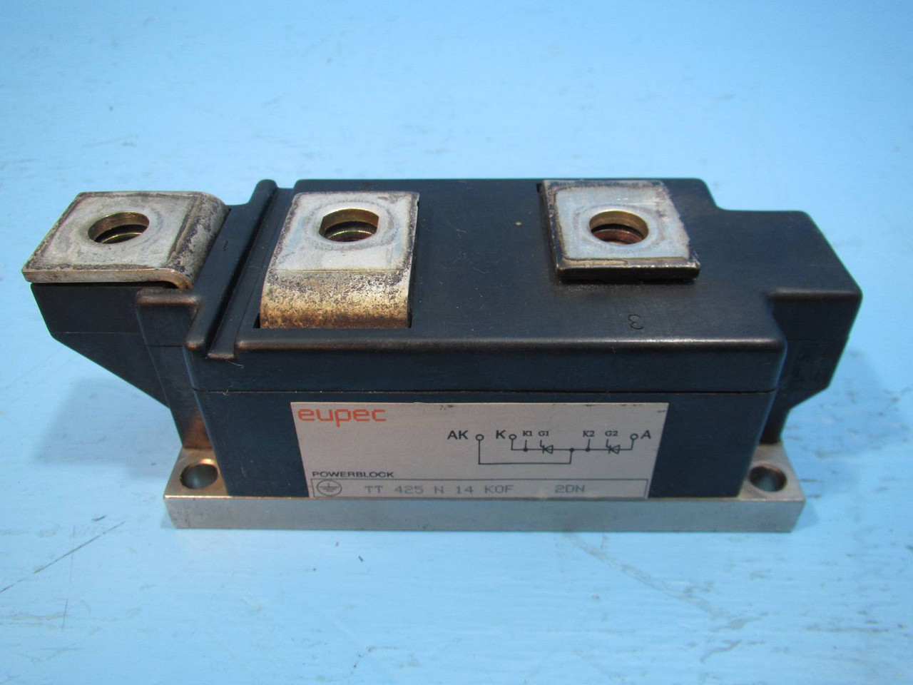 Eupec TT 425 N 14 KOF 2DN Power Module 1336 VS Drive Power Block TT425N14KOF2DN (NP1521-3)