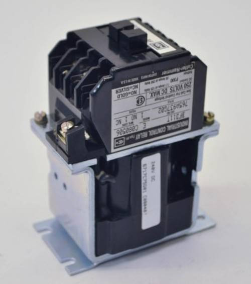 Image of New Cutler Hammer BFD11T 10A 250V Control Relay 1 NO 1 NC 240VDC Coil NIB
