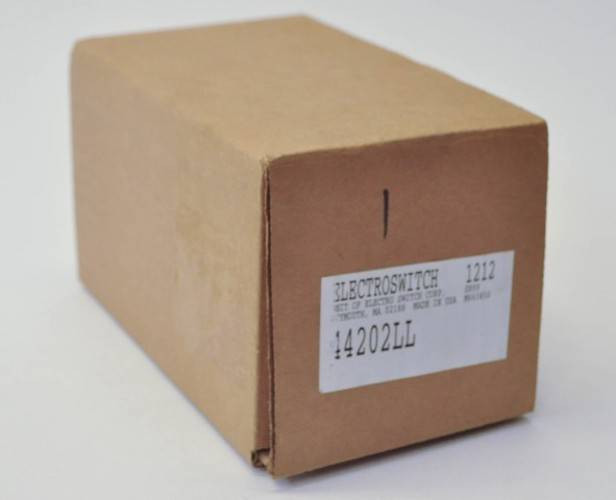 Electroswitch 44202LL New Rotary Switch Series 24 20A 600V NIB (YY2510-1)