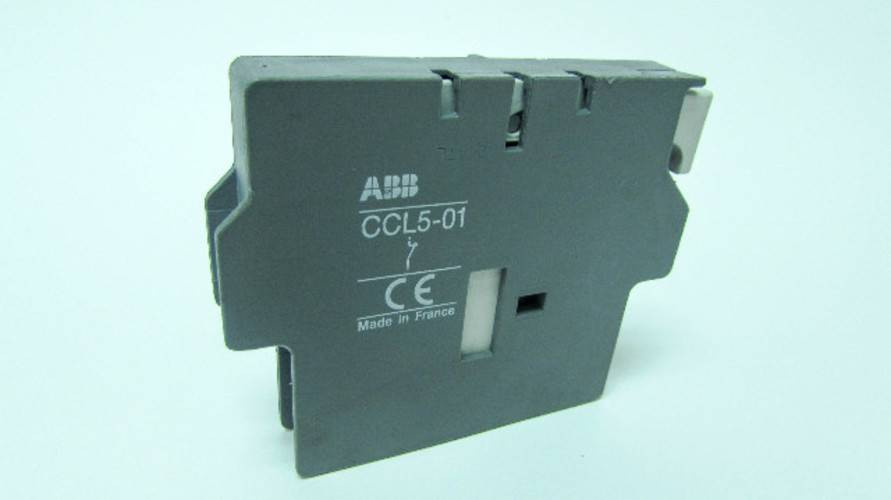 Image of ABB CCL5-01 Contactor Auxiliary Contact Block w/ Varistor (Lot of 15)