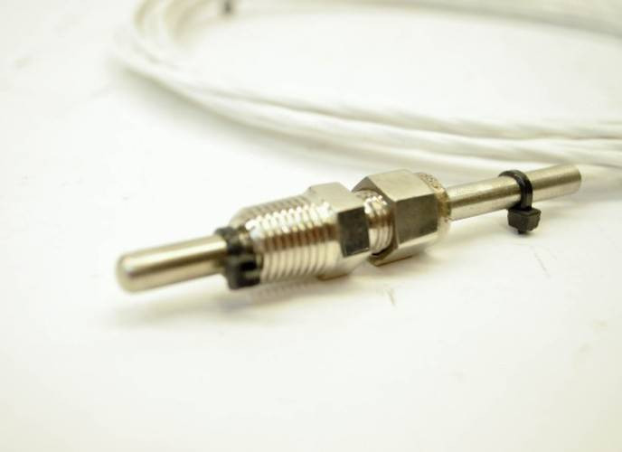 Image of MTI Sensors RE-4-R-A-3-P10-3.75-A14S-TX24-SP RTD Probe Temperature Detector NEW