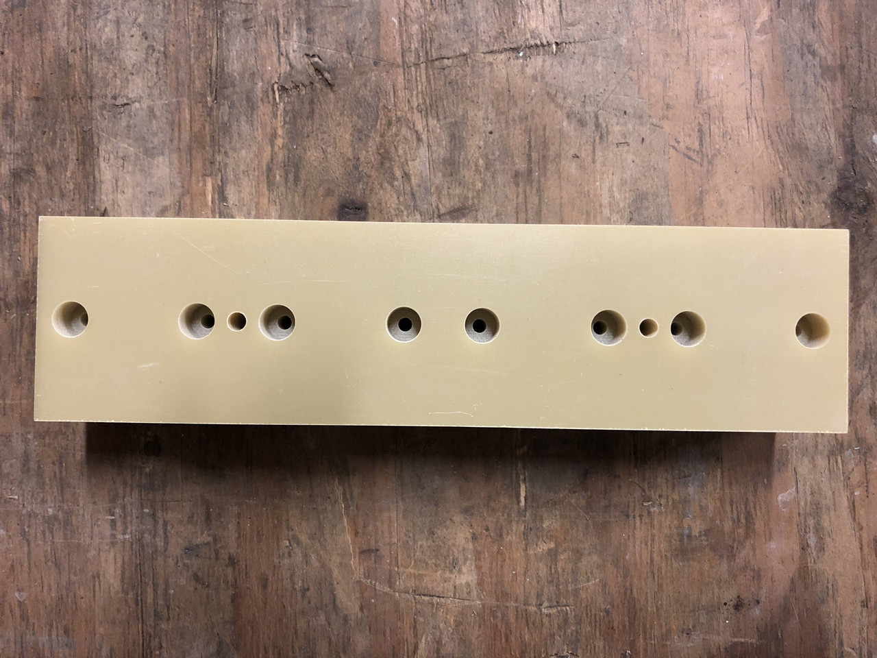 Garolite G-10 Plastic Laminate Block 8 1/2" X 2 1/2" X 2" Glass Epoxy Phenolic (YY2158-7)