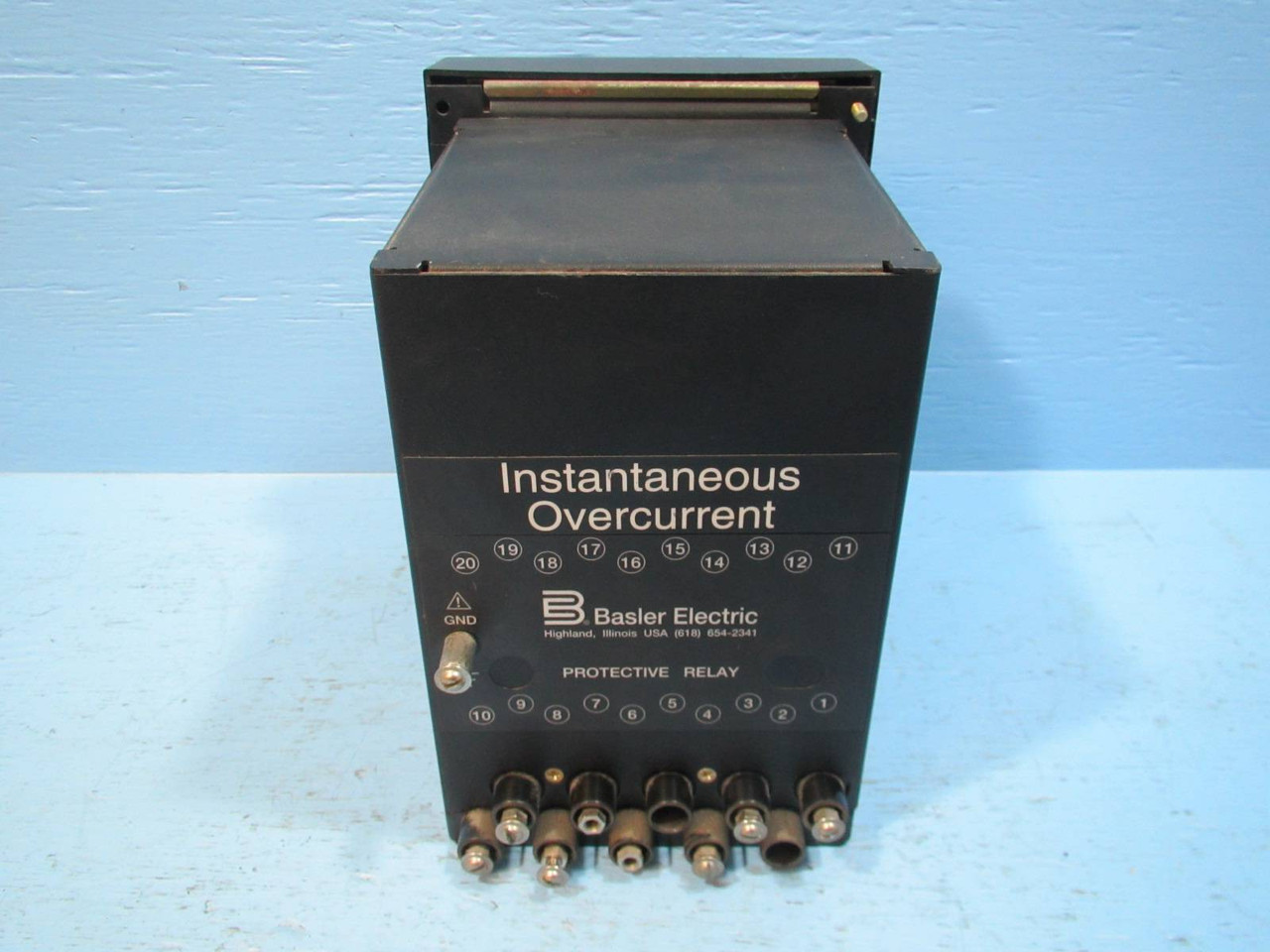 Basler Electric BE1-50 Instantaneous Overcurrent Relay F2E A1P B0N6F BEI50 BE150 (NP1624-1)