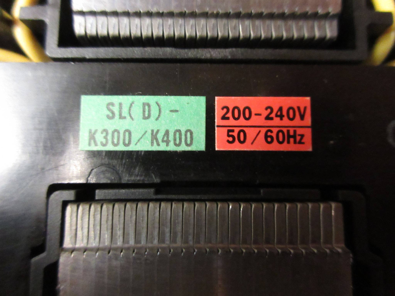 Mitsubishi SL-K400UR Motor Contactor 400 Amp 600V 300HP 200-240V Coil 3PH 400A (TK2586-1)