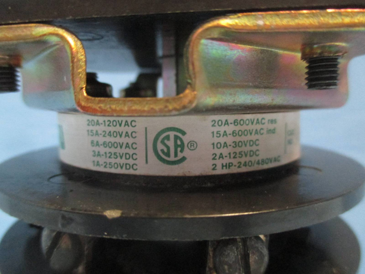 Electroswitch 24308NK 20A 600V 4 Position Rotary Switch Series 24 24308 NK (DW0180-4)