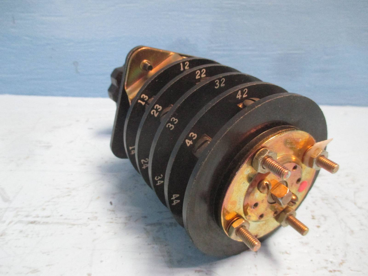 Electroswitch 24904QE 20A 600V 4 Position Selector Rotary Switch Ser 24 24904 QE (DW0183-2)