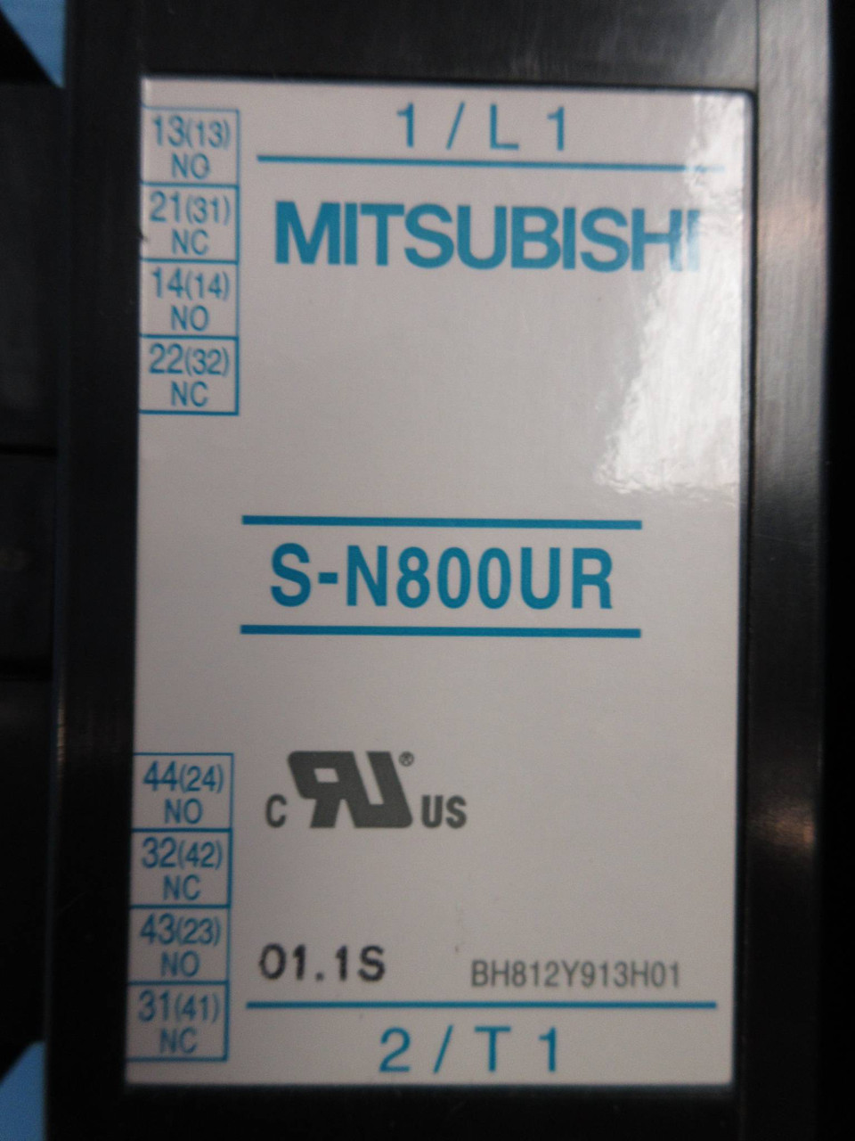 Mitsubishi S-N800UR Motor Contactor 910 Amp 600V 600HP 200-240V Coil 3PH 910A (TK2587-22)