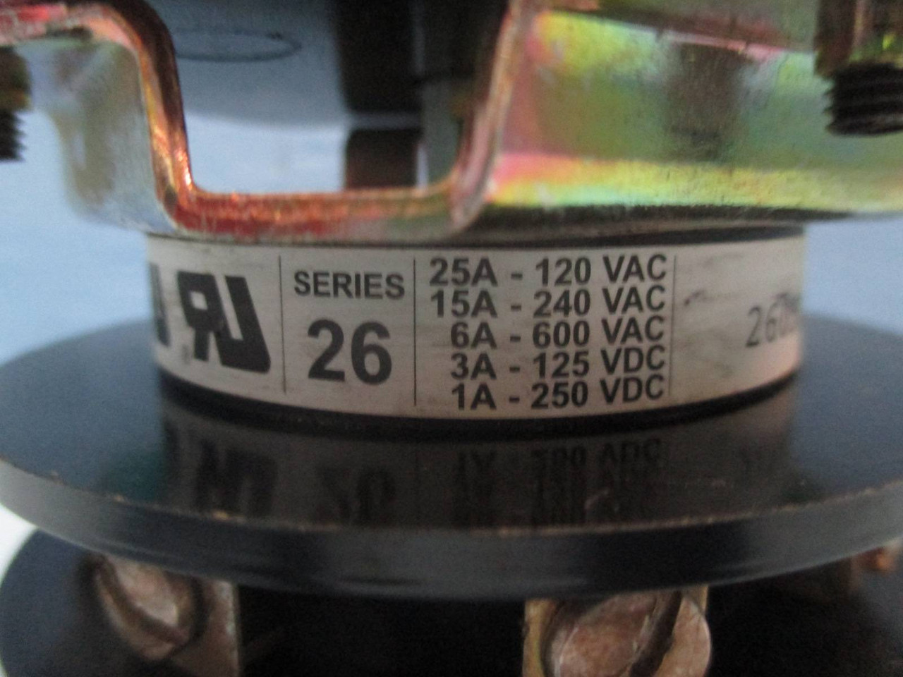 Shallco 2605C 7 Position Selector Rotary Switch Voltmeter Series 26 Relay (DW0192-2)