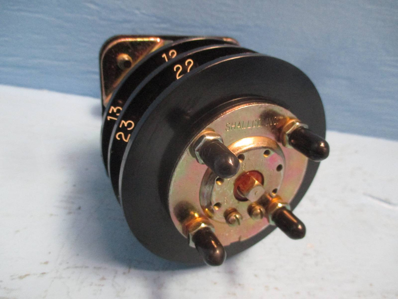 Shallco 2605C 7 Position Selector Rotary Switch Voltmeter Series 26 Relay (DW0192-2)