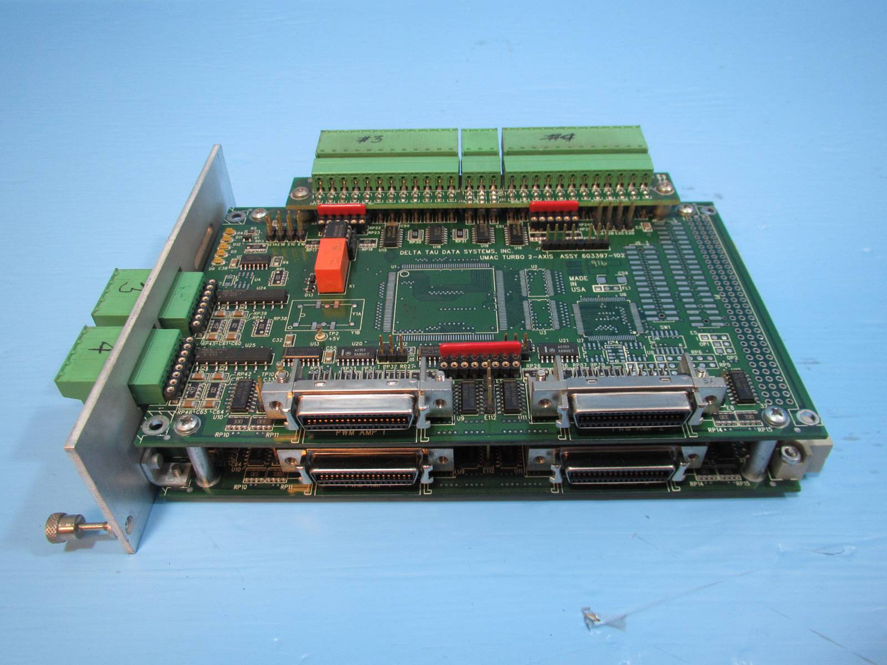 Delta Tau UMAC Turbo 4 Axis 603397-102 PLC Module 2 Axis 603397102 603307-101 (NP1670-1)