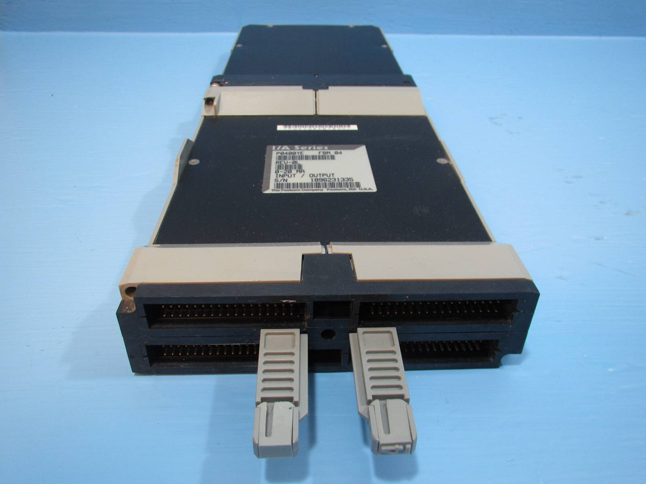 Foxboro P0400YE FBM 04 I/A Series PLC 0-20 mA Input Out Module P0 400 YE Rev 0L (NP1664-3)