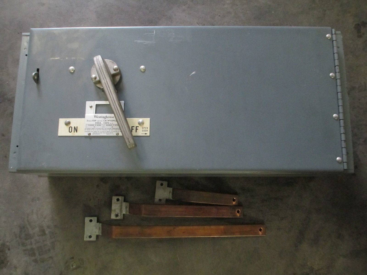 Image of Westinghouse FDPS3220 200A Fused Panelboard Switch 240V FDP Unit 200 Amp 3-Pole