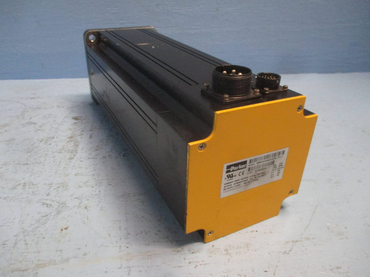 Parker MPM1423ASG7JZ1N 9.1 HP Servo Motor 2700 RPM 230V 25A MTS (DW0208-1)