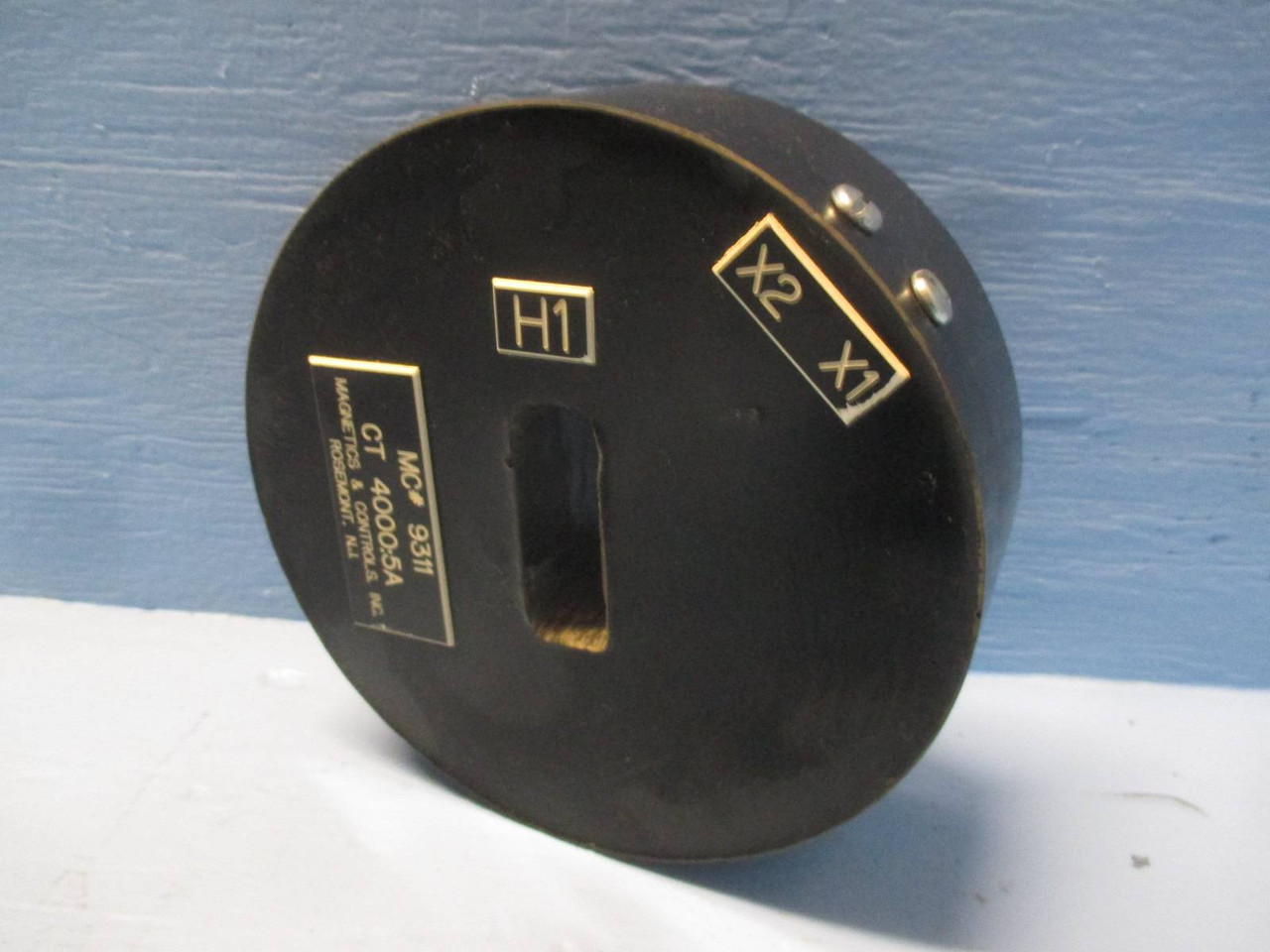 Image of Magnetics and Controls MC# 9311 Current Transformer Ratio 4000:5A CT Magcon