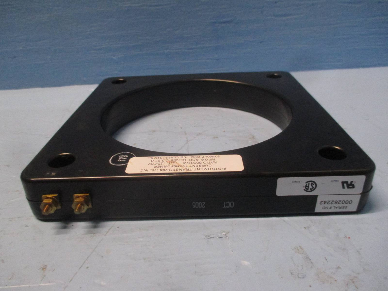 Instrument Transformers 125-502 Current Transformer Ratio 5000:5A CT 5000:5 (DW0222-1)