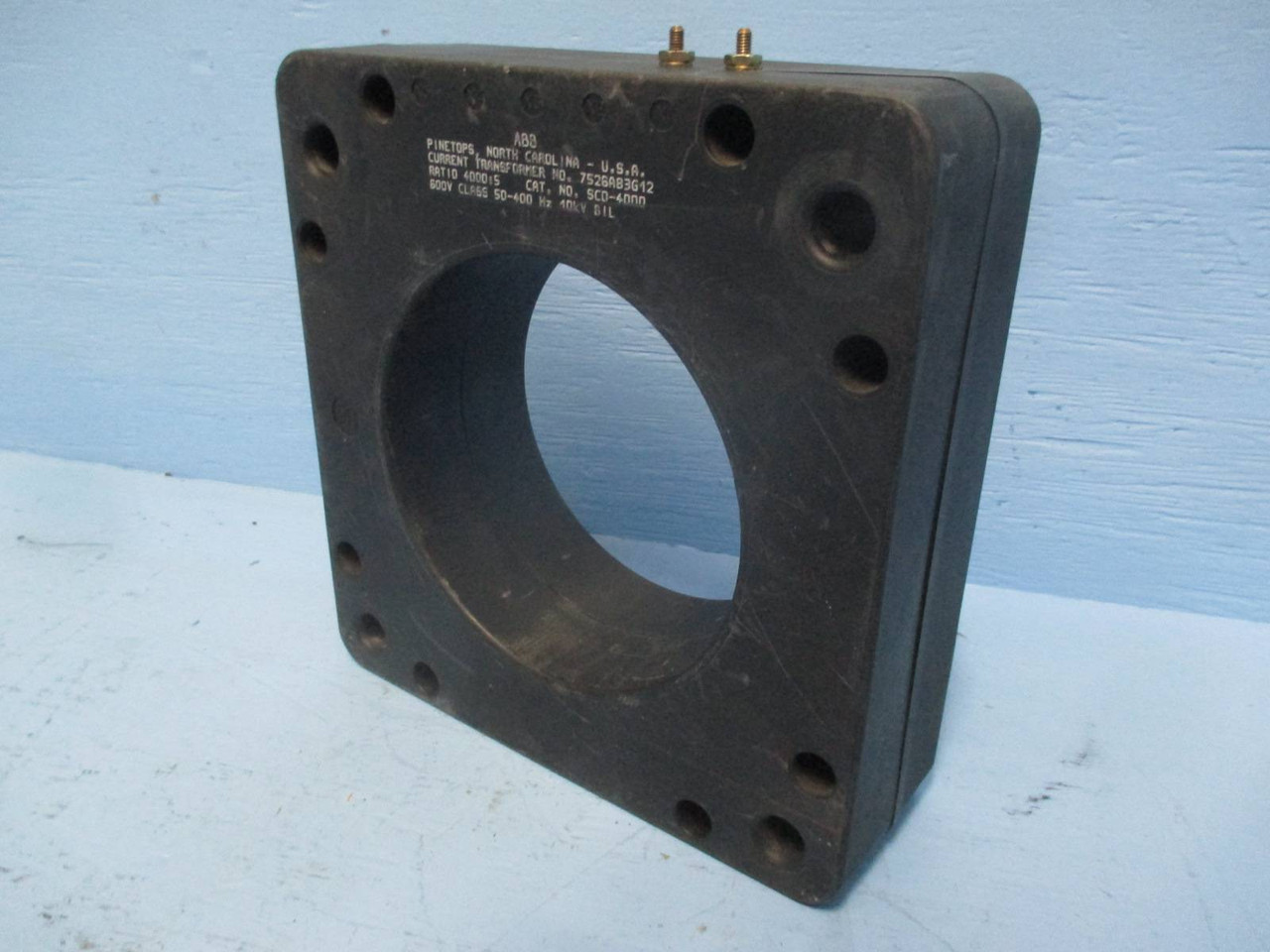 Image of ABB 7526A83G12 Current Transformer SC0-4000 Ratio 4000:5 CT