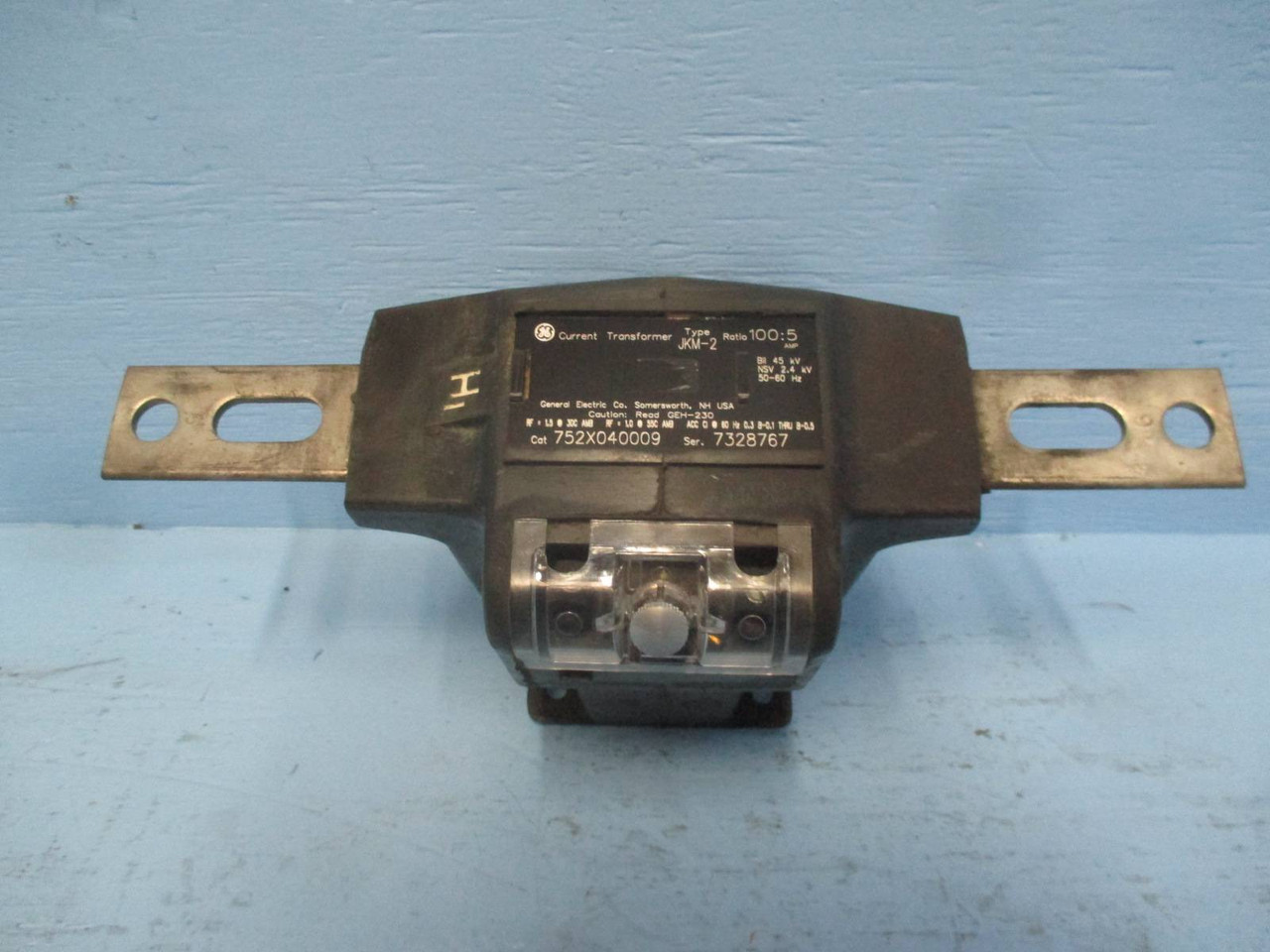 GE 752X040009 Current Transformer Type JKM-2 Ratio 100:5A CT General Electric (DW0247-2)