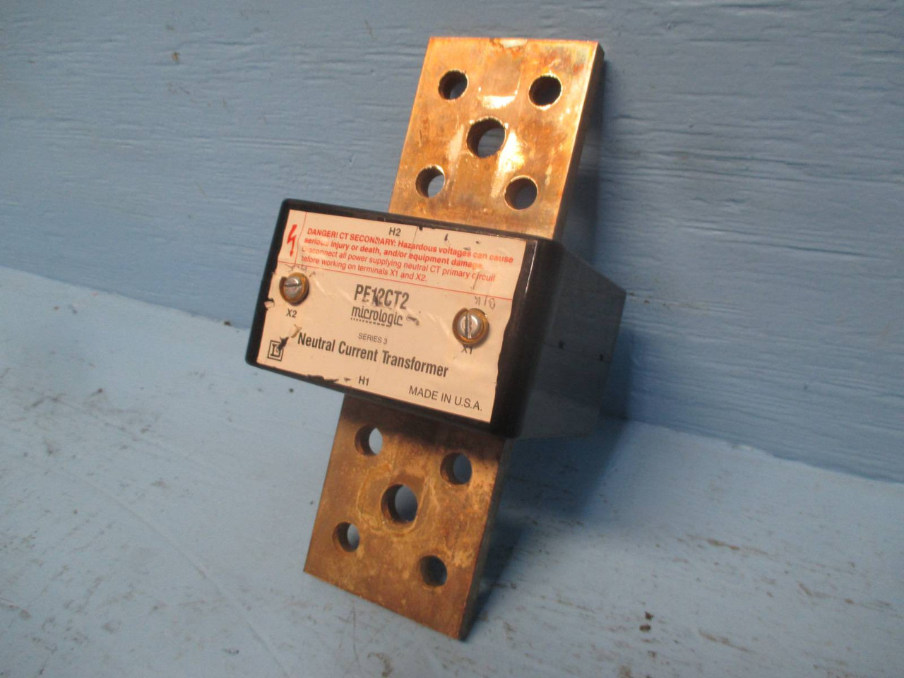 Square D PE12CT2 Ser 3 Micrologic Neutral Current Transformer CT (DW0261-1)