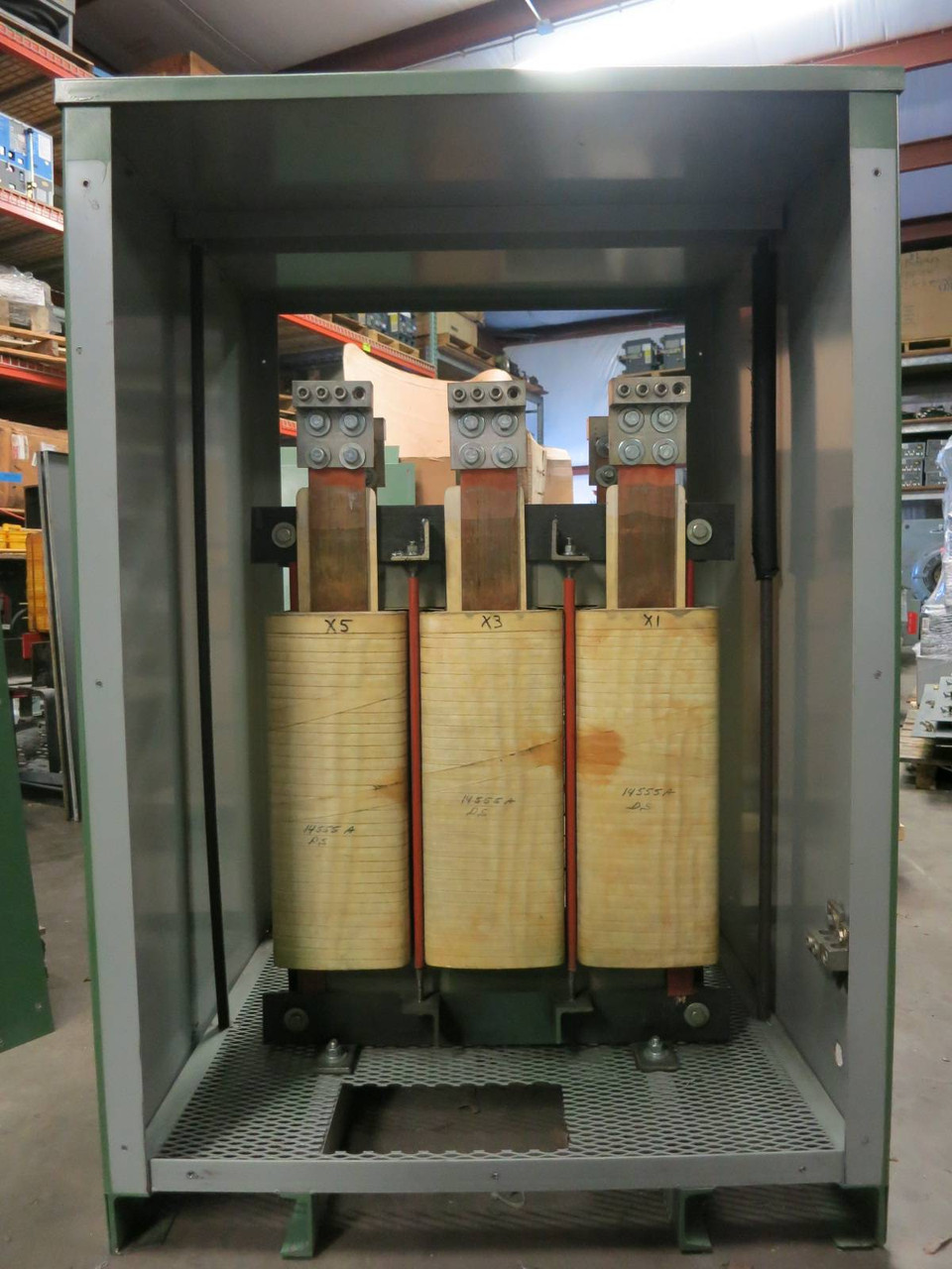 Control Transformer 275 Microhenry 972 Amp RMS 3 Phase AC Line Reactor 9623 mH A (PM2638-1)