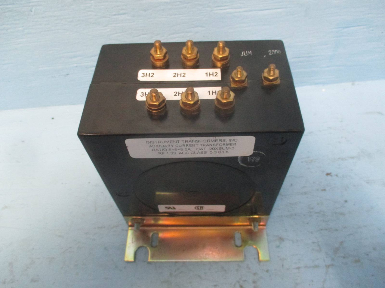 Instrument Transformers 20XSUM-3 Auxiliary Current Transformer Ratio 5+5+5:5A (DW0268-2)