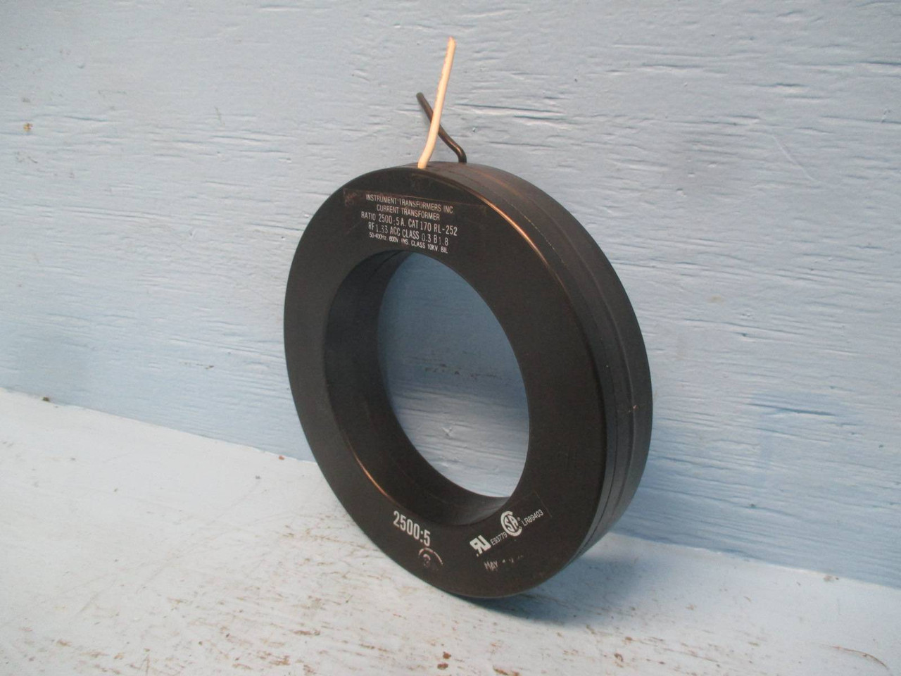 Instrument Transformers 170RL-252 Current Transformer Ratio 2500:5A CT (DW0296-11)