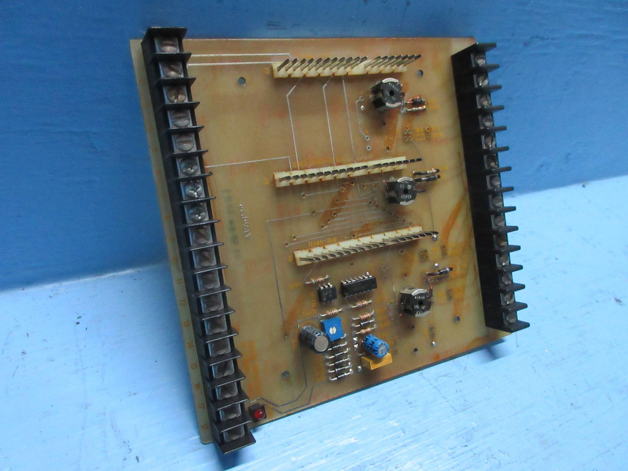 Image of Magnetics 83107 Rev A Phase Sequence Backplane PLC Board 6-SCR Spang 11588-1201