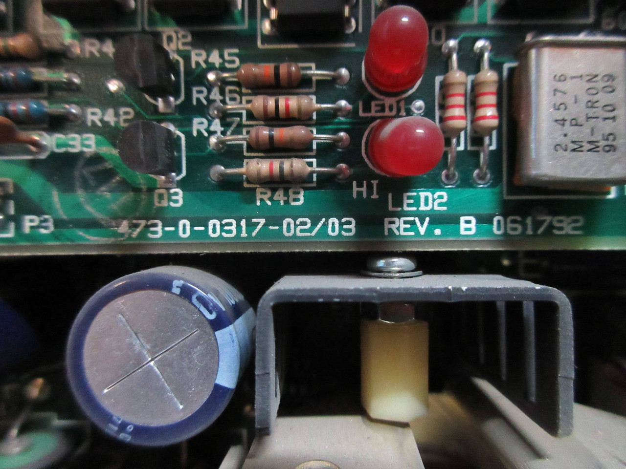 Robotron WTC C042835 Series 115 w/ Weldbasic Operator Interface Control Panel (TK2683-1)