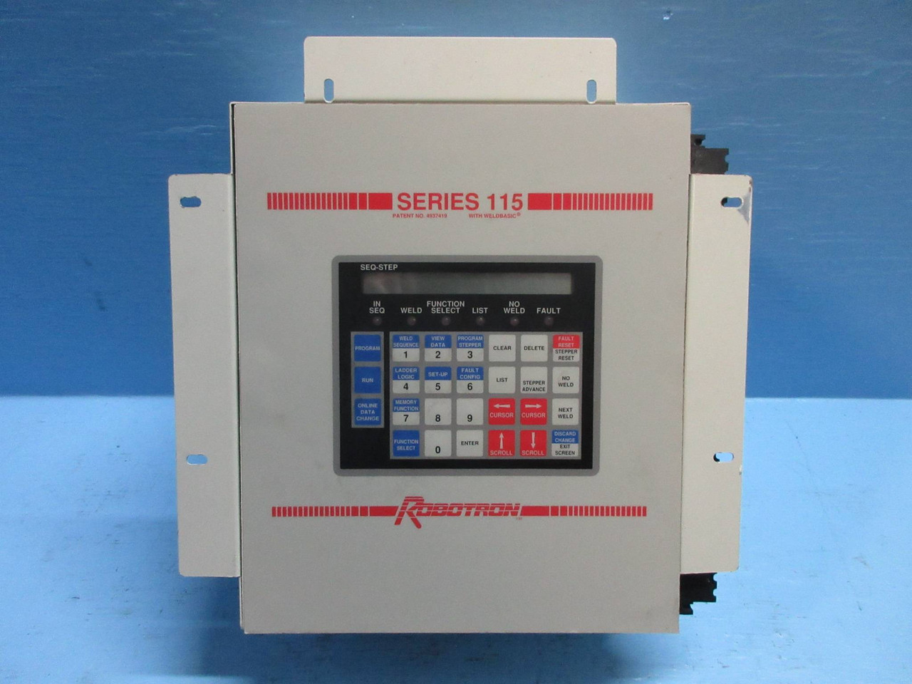 Robotron WTC C042835 Series 115 w/ Weldbasic Operator Interface Control Panel (TK2683-1)