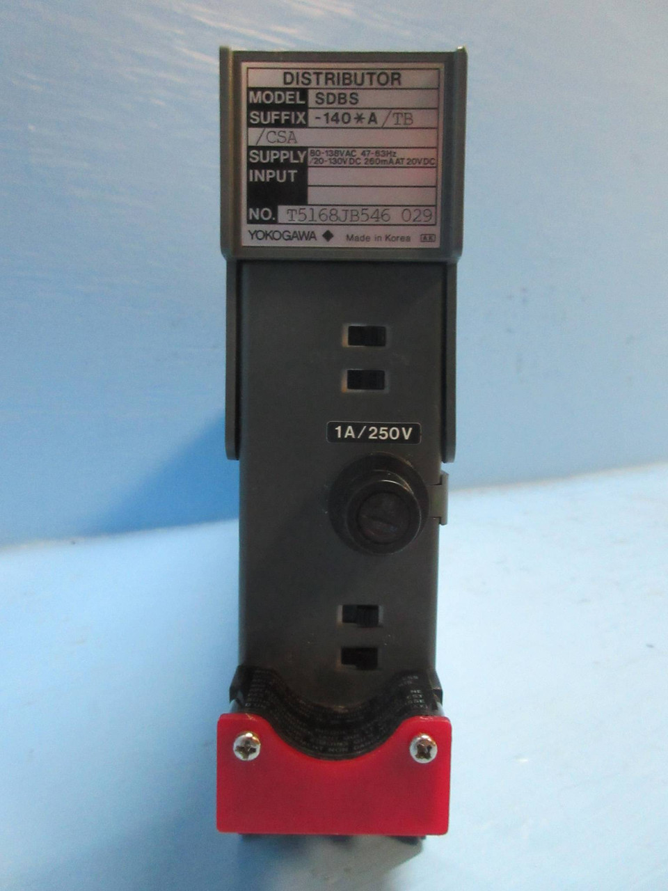 Yokogawa SDBS-140*A/TB Power Distributor 80-138Vac / 20-130V-dc SDBS-140-A (TK2689-2)