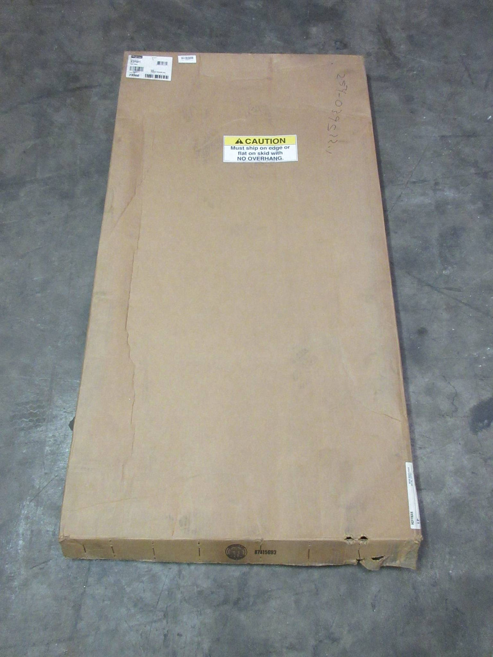 Hoffman A72P36F1 New in Box Enclosure White Steel Full Panel 60" x 32" 23360 NIB (TK2693-1)