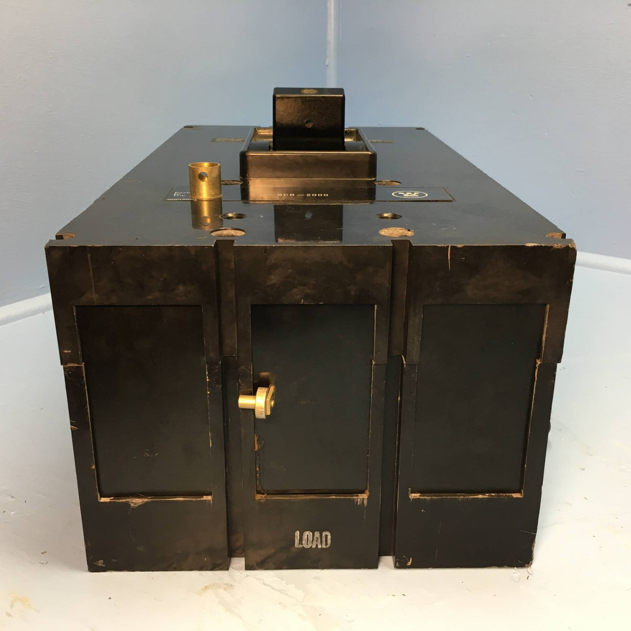 CH Westinghouse SCB32000F SCB-2000 2000A Circuit Breaker 2000 Amp No Trip Button (EBI5276-1)