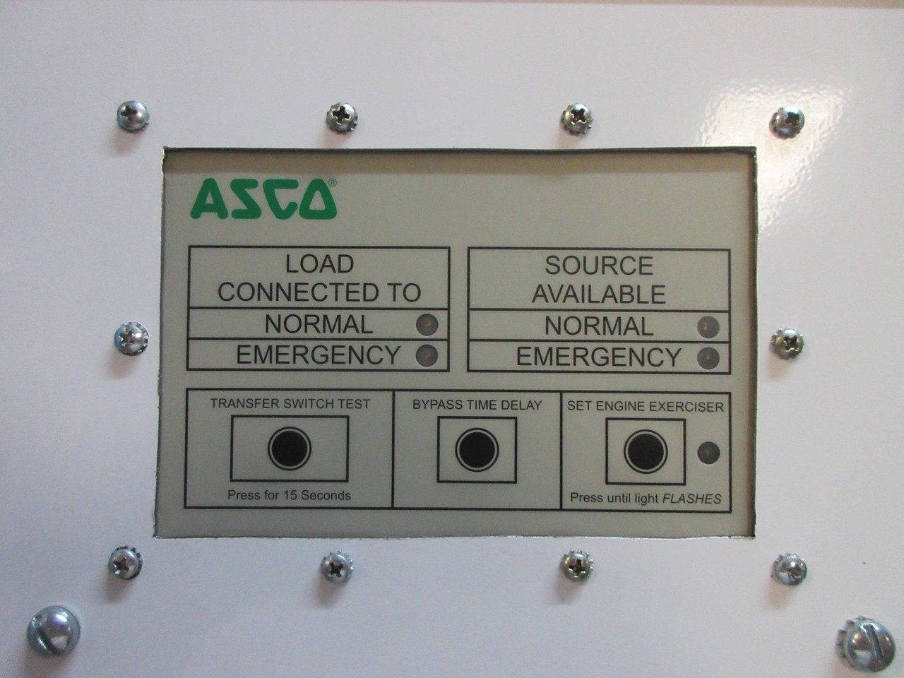 ASCO A300310491C 104 Amp 480V Series 300 Automatic Transfer Switch 3P 104A (TK2711-1)