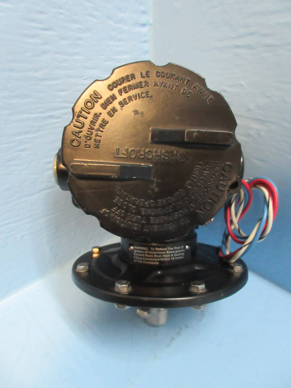 Ashcroft B732B Pressure Switch Range 15H20 20PSI Explosion Proof (TK2730-2)