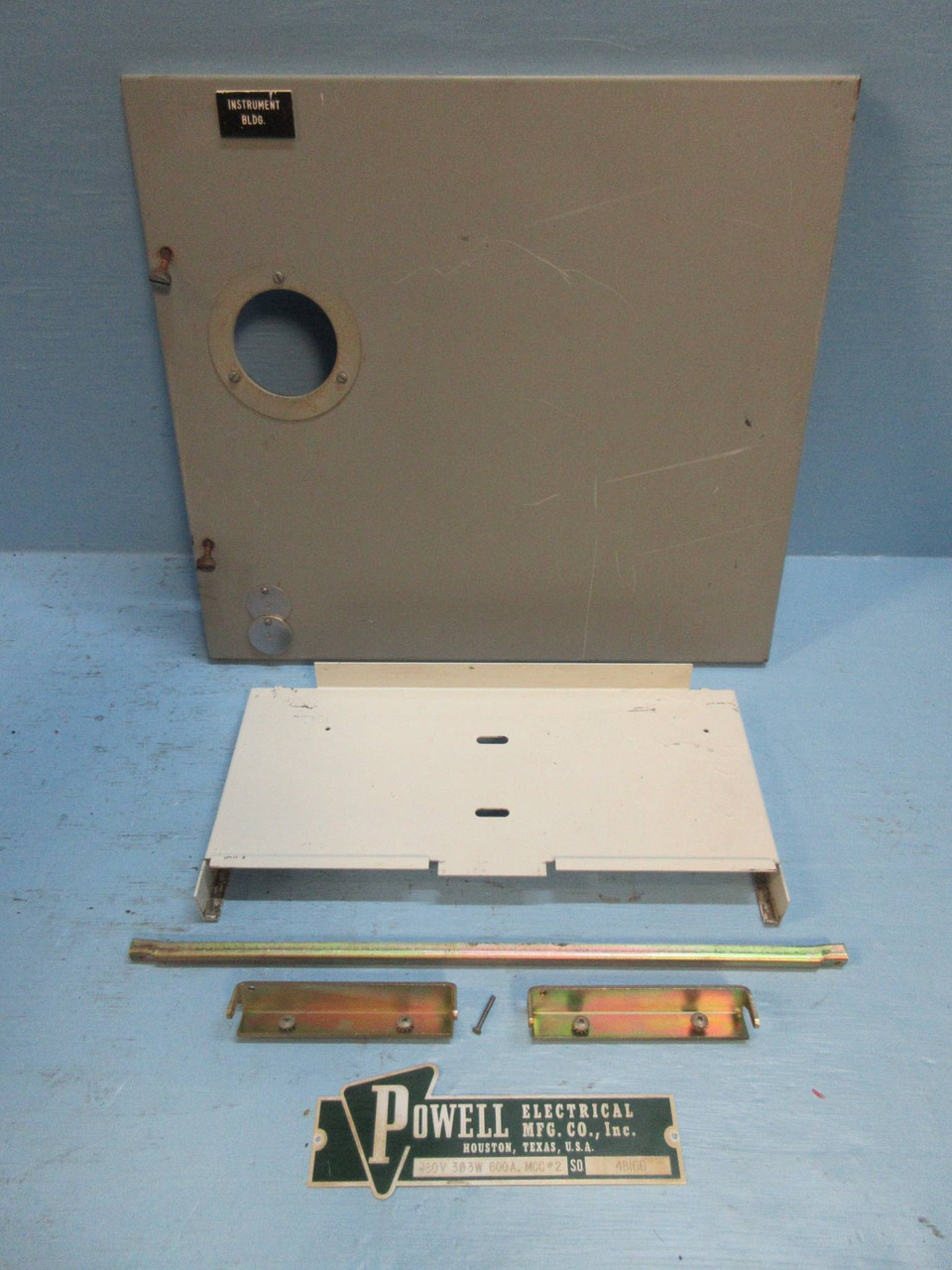 GE Powell 100 Amp Breaker Type 18" Motor Control Center MCC Feeder Bucket 7700 (TK2738-5)