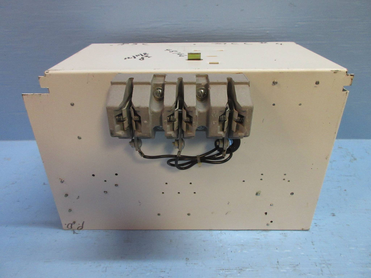 GE Powell Size 1 Starter 30 Amp Breaker 12" Motor Control Center MCC Bucket 7700 (TK2744-4)