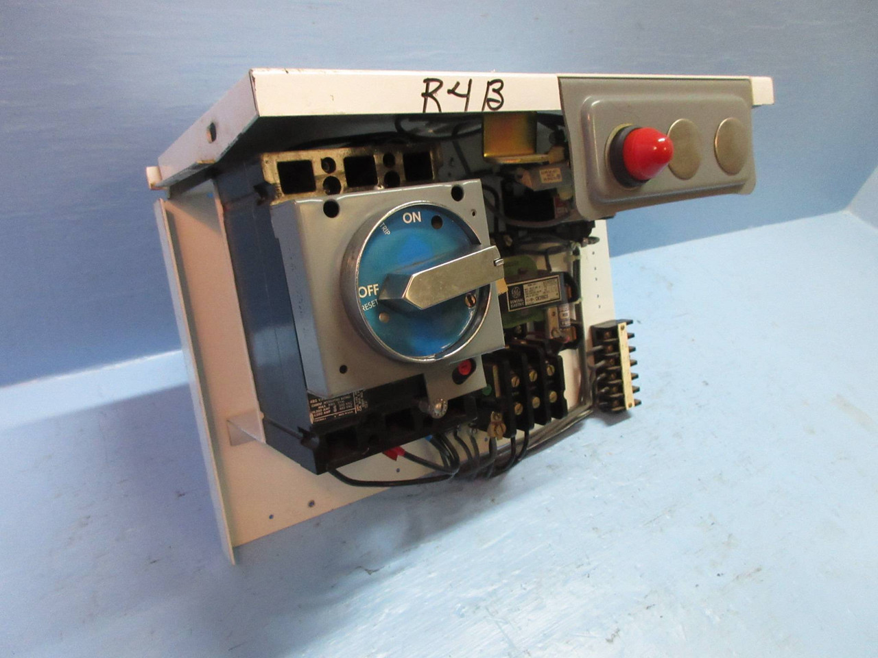 GE Powell Size 1 Starter 15 Amp Breaker 12" Motor Control Center MCC Bucket 7700 (TK2742-9)