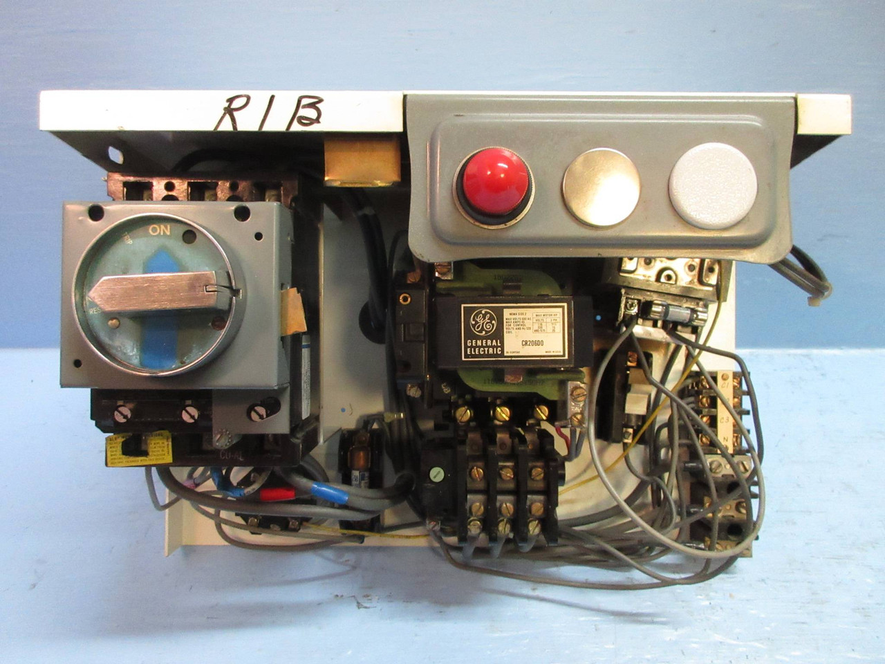 GE Powell Size 2 Starter 50 Amp Breaker 12" Motor Control Center MCC Bucket 7700 (TK2745-18)