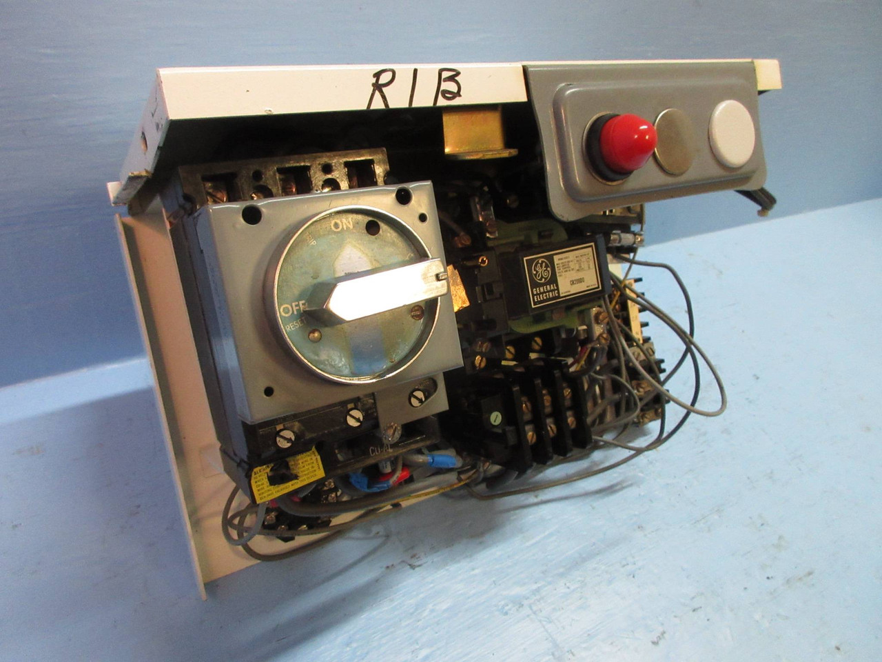 GE Powell Size 2 Starter 50 Amp Breaker 12" Motor Control Center MCC Bucket 7700 (TK2745-18)