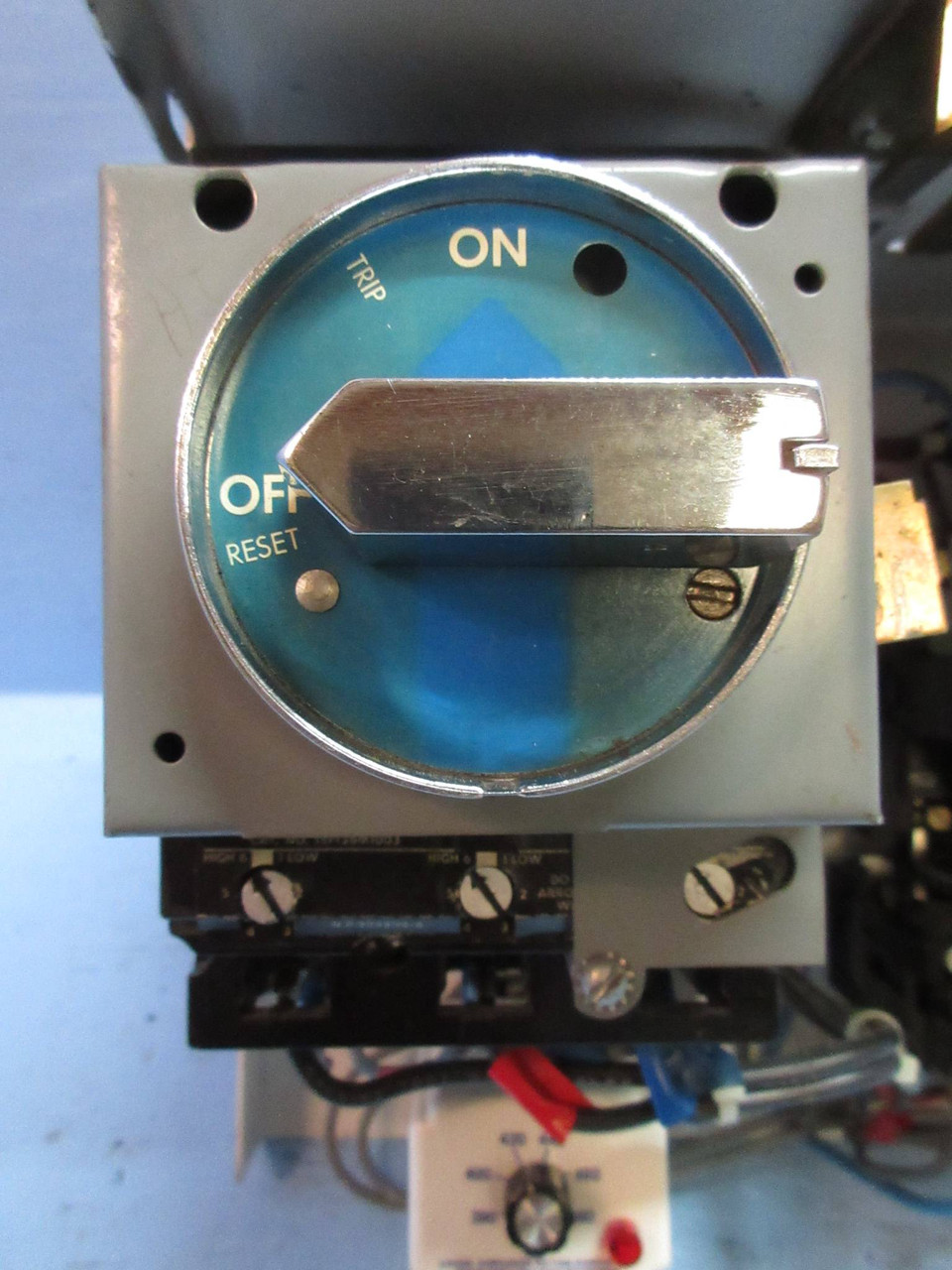 GE Powell Size 1 Starter 3 Amp Breaker 12" Motor Control Center MCC Bucket 7700 (TK2740-2)