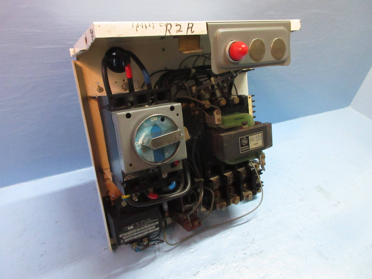 GE Powell Size 3 Starter w 100A Breaker 18" Motor Control Center MCC Bucket 7700 (TK2746-12)