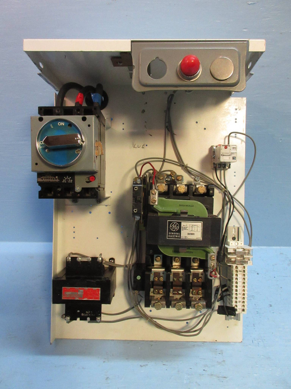 GE Powell Size 4 Starter w 100A Breaker 24" Motor Control Center MCC Bucket 7700 (TK2748-1)