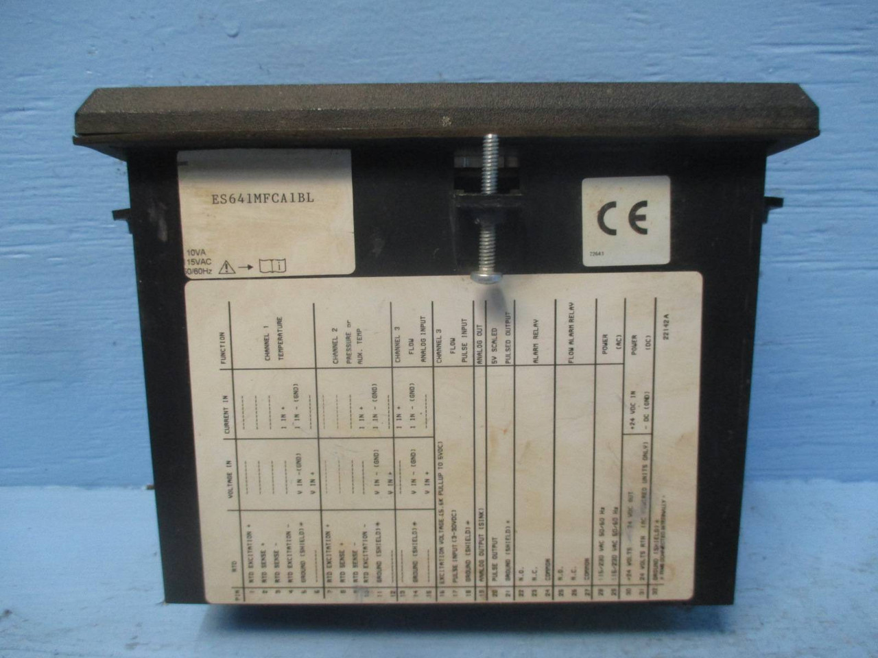 J-Tec DAA0359-0002 Model FC901 Ser FC900 Digital Flow Meter Indicator (DW0344-1)