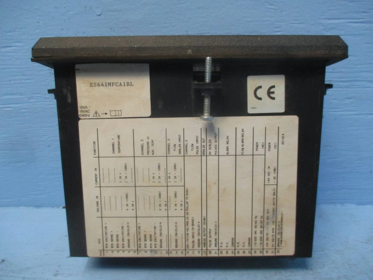 J-Tec DAA0359-0002 Model FC901 Ser FC900 Digital Flow Meter Indicator (DW0344-1)