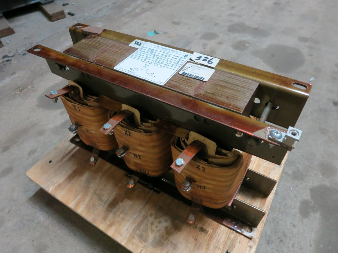 Image of Rex 20 kVA 480 WYE - 96 WYE RC20HX/X 3PH Auto Dry Type Transformer 20kVA V 480Y