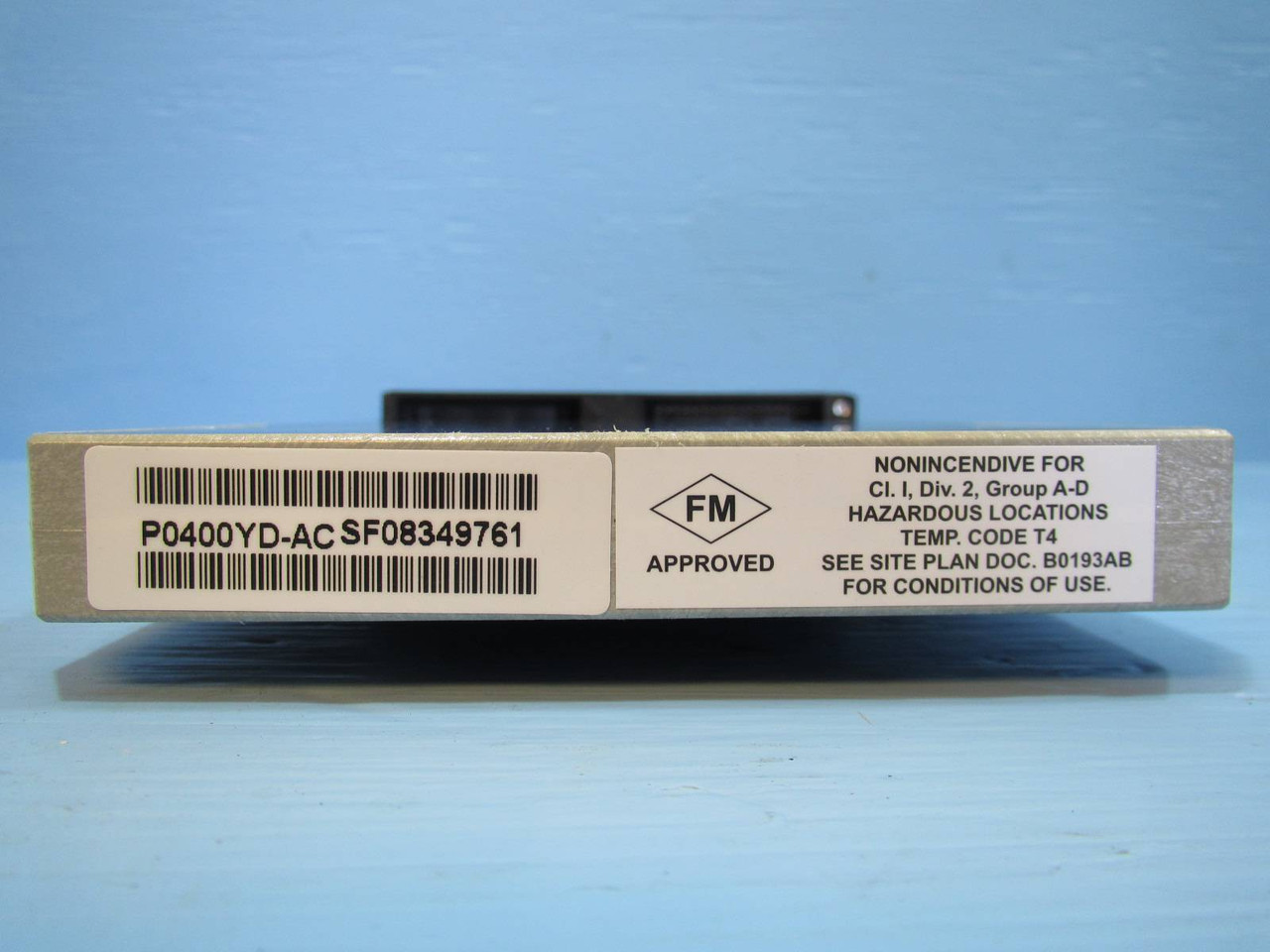 Foxboro P0400YD FBM 3 I/A Series PLC RTD Input Module P0 400 YD Rev AC PO400YD (NP1725-1)