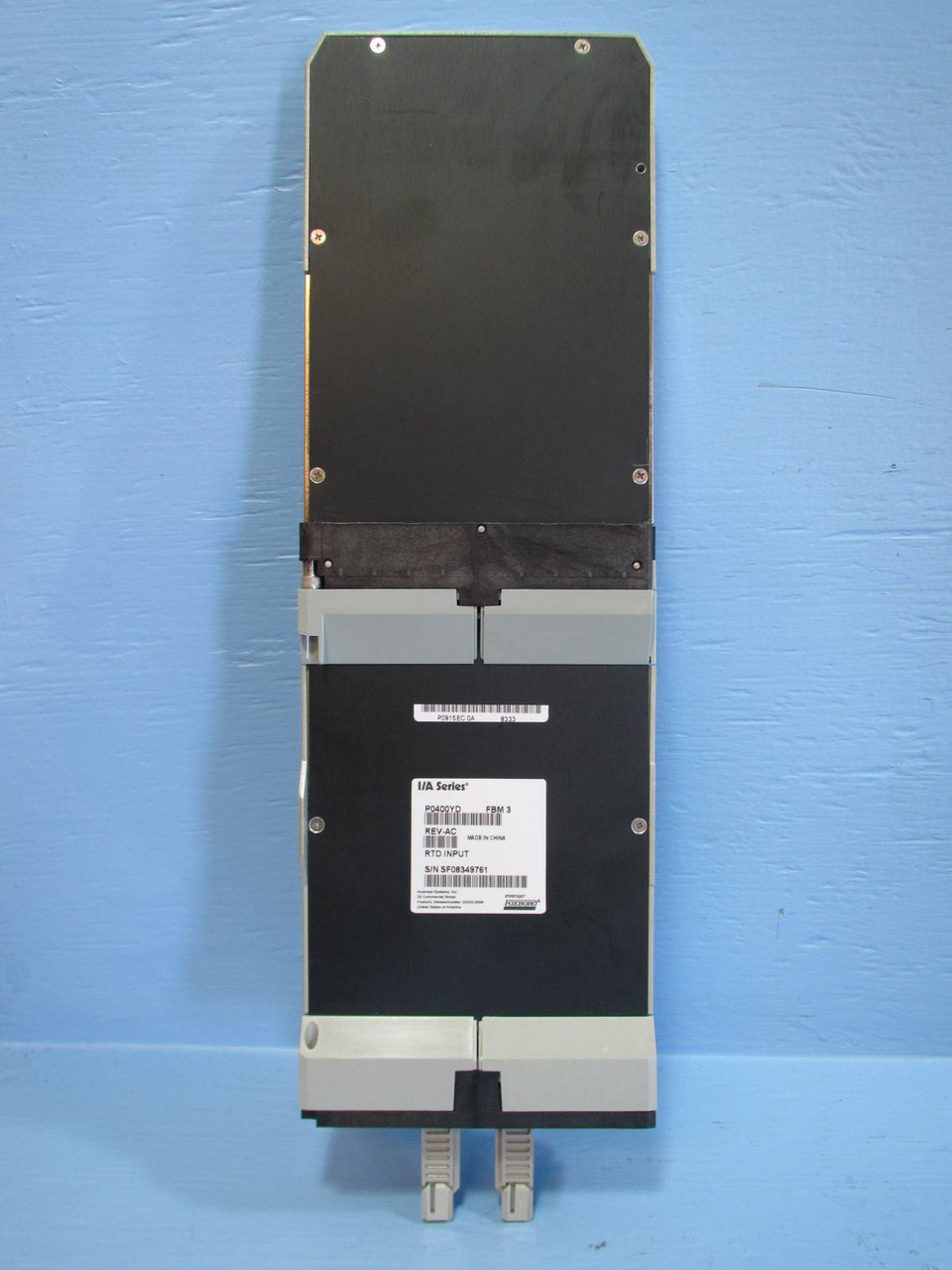 Foxboro P0400YD FBM 3 I/A Series PLC RTD Input Module P0 400 YD Rev AC PO400YD (NP1725-1)