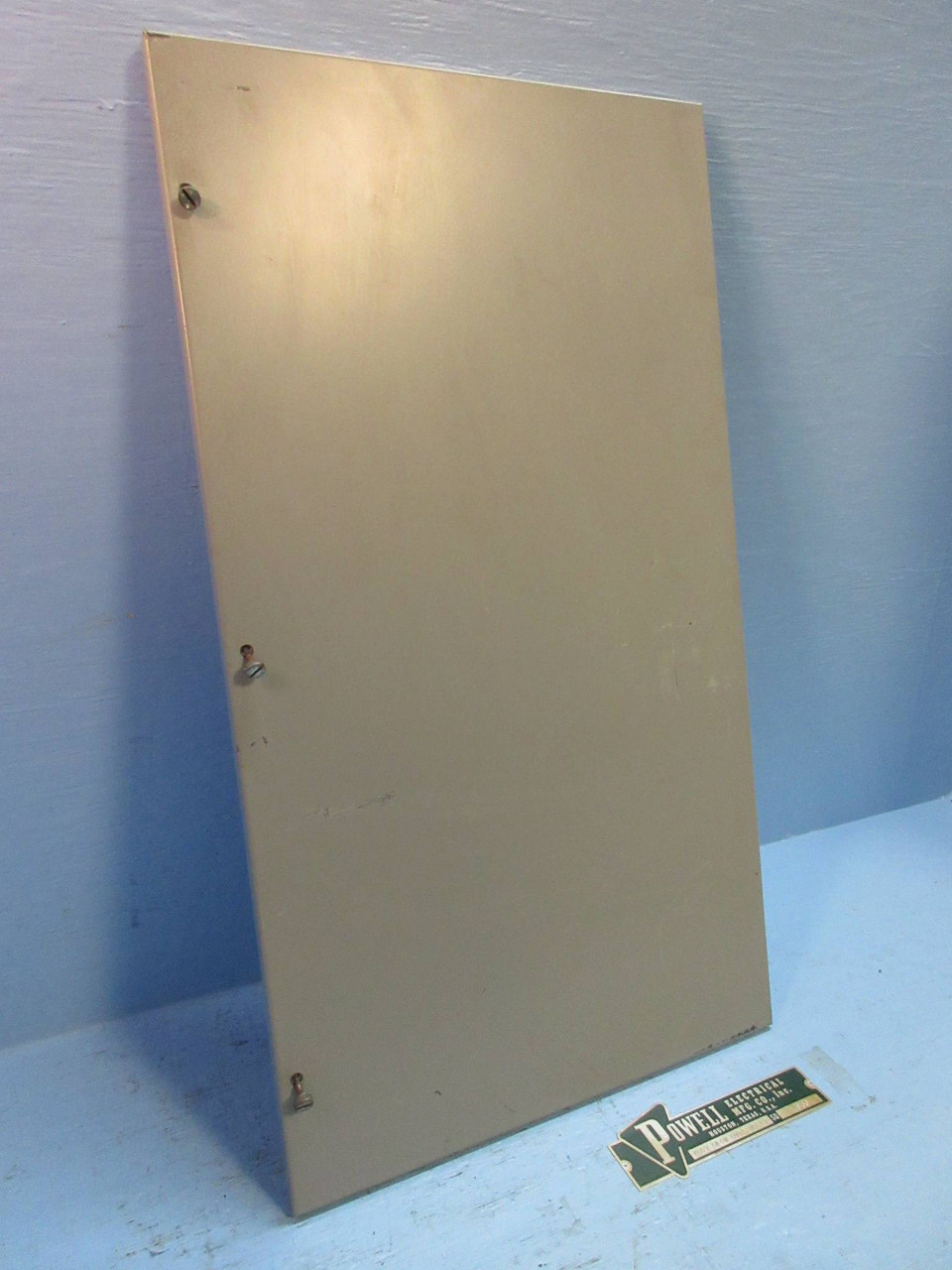 Powell 7700 36" Motor Control Center Bucket Blank Door MCCB 36" x 19-7/8" (TK2768-3)