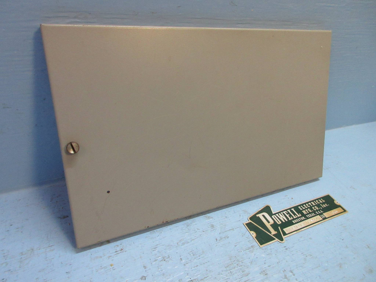 GE Powell 7700 12" Motor Control Center Bucket Blank Door MCCB 12" x 19-7/8" (TK2771-3)