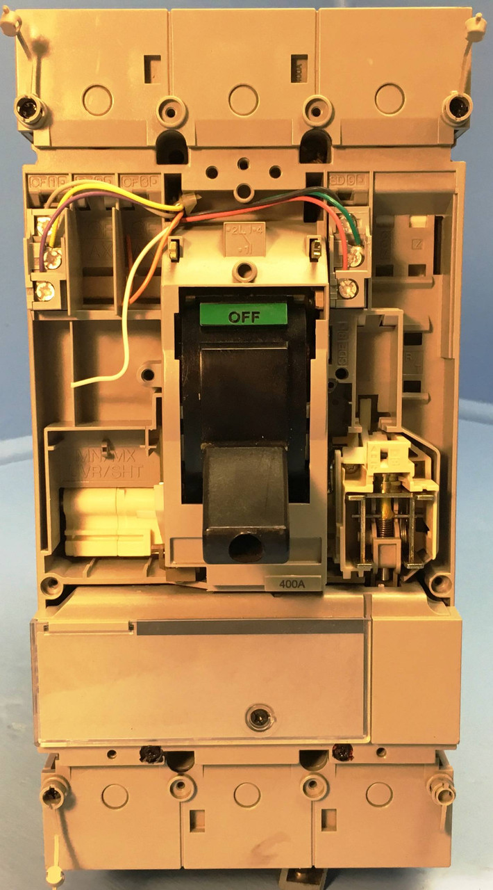 Merlin Gerin NSJ400 A 400A Compact Molded Case Switch w/ Base & Bracket NSJ400A (EM2091-3)