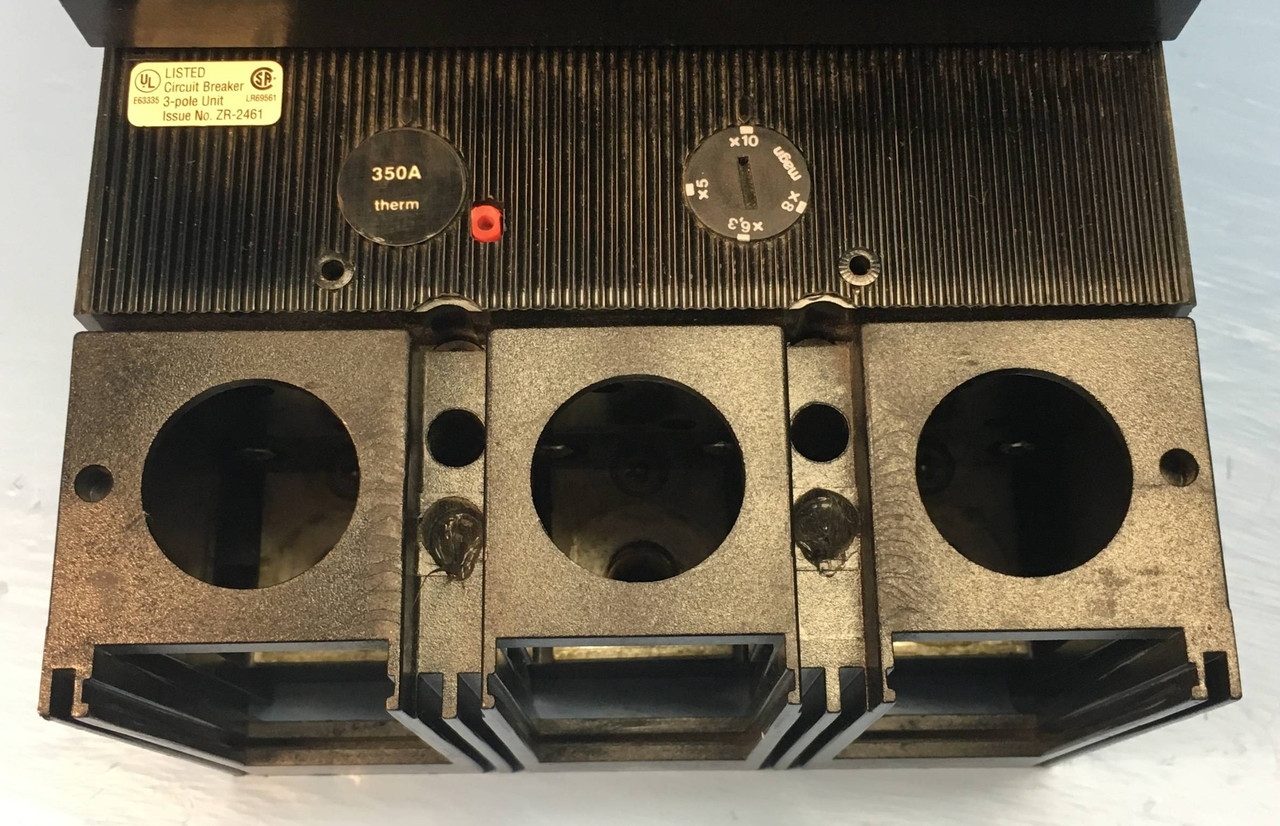 Merlin Gerin CJ400L 36060 400A Compact Circuit Breaker 350 Amp Trip Aux & Shunt (EM2101-2)